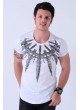 Kılıç Baskılı Beyaz T-Shirt