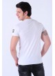 Kuru Kafa Armalı Beyaz T-Shirt