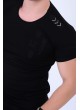 Apoletli 12 Armalı Siyah T-shirt