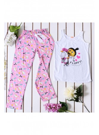 Pembe Pijama Takımı