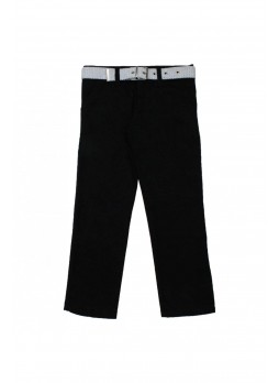 Erkek Çocuk Siyah Keten Pantolon 037-104002-038