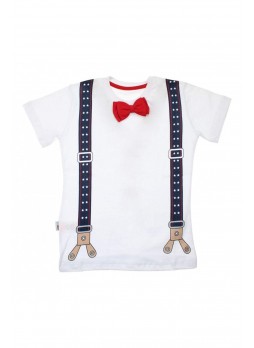 Modakids Erkek Çocuk Papyonlu Tshirt 037-125507-027