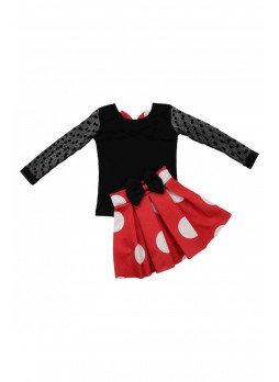 Modakids Kız Çocuk Kolları Tüllü Etekli Takım 037-874190-003