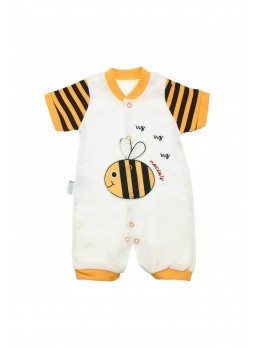 Modakids Bebek Yeni Doğan Arılı Kısa Tulum 037-886418-001