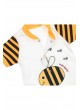 Modakids Bebek Yeni Doğan Arılı Kısa Tulum 037-886418-001