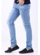 Taşlama Açık Mavi Denim
