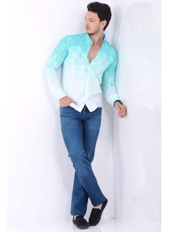 Yıkamalı Mavi Denim