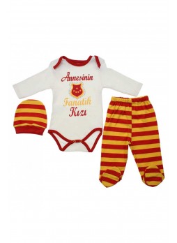 Taraftar Bebek 3 lü Zıbın Set 045-2564-001