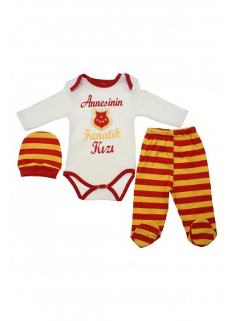 Taraftar Bebek 3 lü Zıbın Set 045-2564-001