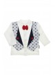 Erkek Bebek Küçük Damat 5 li Zıbın Set 035-84171-012