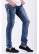 Taşlamalı Açık Mavi Denim