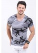 Kamuflaj Gri T-Shirt