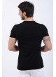 Kamuflaj Baskı Siyah T-Shirt