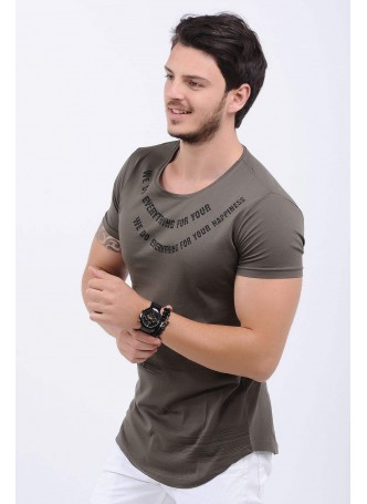 We Do Baskılı Haki  T-Shirt