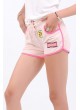 Custom Ride Armalı Pembe Şort