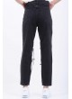 Bağacıklı Siyah Denim