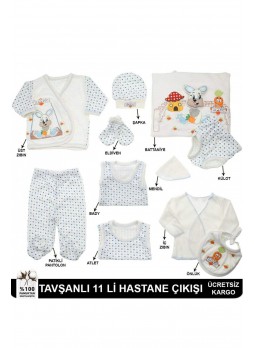Erkek Bebek Tavşanlı 11 li Hastane Çıkışı 051-41481-015