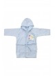 Erkek Bebek Tavşan Nakışlı Bornoz Seti 051-46158-015