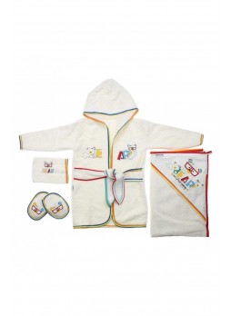 Erkek Bebek 5 li Bornoz Seti 051-45496-001
