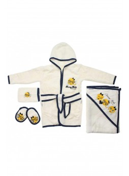 Kız Bebek 5 li Bornoz Seti 051-45499-012