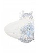 Erkek Bebek Tavşanlı Puantiyeli kundak 051-23511-015