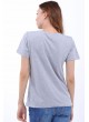 Brooklyn 67 Kabartma Gri T-Shirt