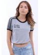 Nineties Baskılı Gri T-Shirt