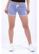 Açık Mavi Mini Şort
