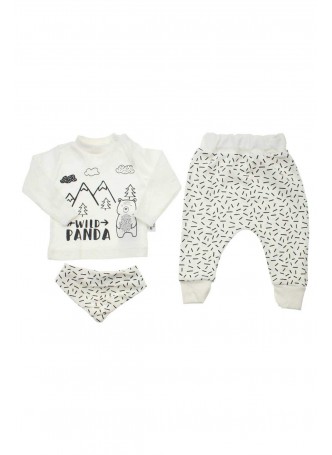 Erkek Bebek Ayıcıklı 3 lü Takım 052-377-027