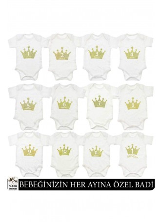 Erkek Bebek 1-12 Aylık 12 li Bady 037-1065156-001