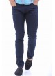 Koyu Lacivert Düz Denim