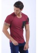 Fermuar Cepli Bordo T-Shirt