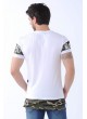 Rebel For Life Baskı Beyaz T-Shirt