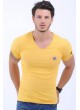 Armalı Sarı T-Shirt