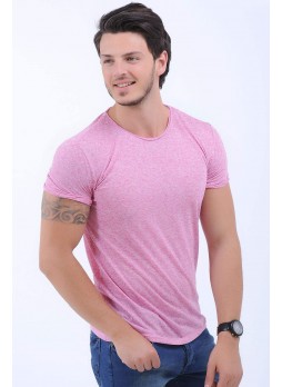 Kırçıllı Pembe T-Shirt