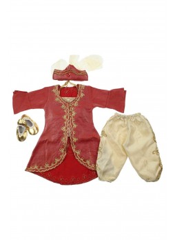 Kız Bebek Taçlı Bindallı Mevlüt Set 035-208149-002