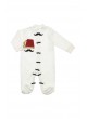 Erkek Bebek Fesli Bıyıklı 5 li Tulum Set 035-210206-028