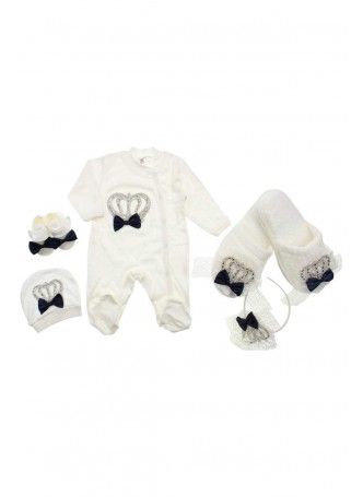Anne Kız Terlik Tulum 5 li Set 035-211690-012