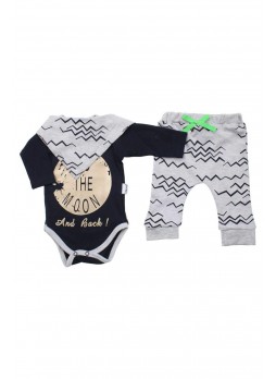 Erkek Bebek 3 lü Zıbın Set 035-221970-012