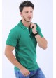 Polo Yaka Basic Yeşil T-Shirt