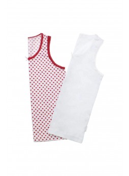 Wonder Kids Kız Çocuk 2 li Atlet 010-4548-002