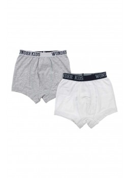 Wonder Kids Erkek Çocuk 2 li Boxer 010-1836-011