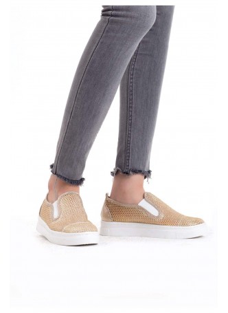 Aca Gold Fileli Bayan Spor Babet Ayakkabı