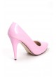 Pembe Bayan Rugan Stiletto Ayakkabı