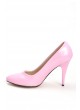Pembe Bayan Rugan Stiletto Ayakkabı