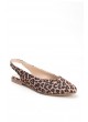 Ist Leopar Süet Bayan Babet Ayakkabı