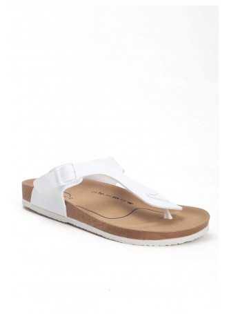 Yay Beyaz Cilt Erkek Parmak Arası Terlik