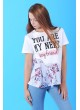 You Are Baskılı Beyaz T-Shirt