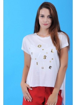 Soul Baskılı Beyaz T-Shirt
