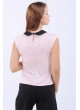 Bebe Yaka Kolsuz Pudra T-Shirt